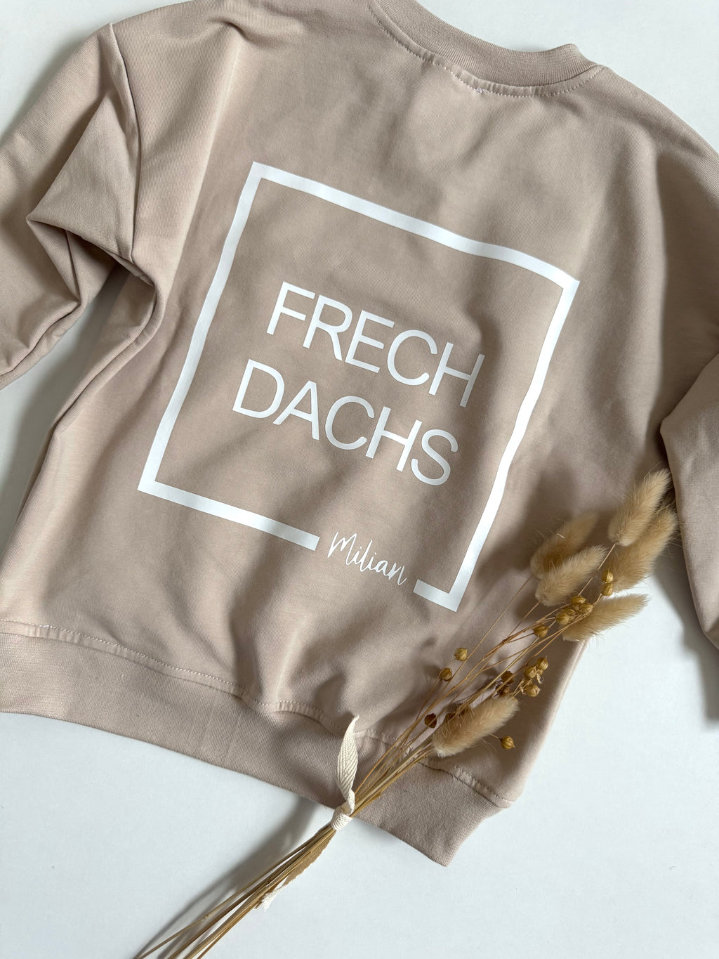 Gr. 98 - „Milian“ Frechdachs – Oversize Sweater