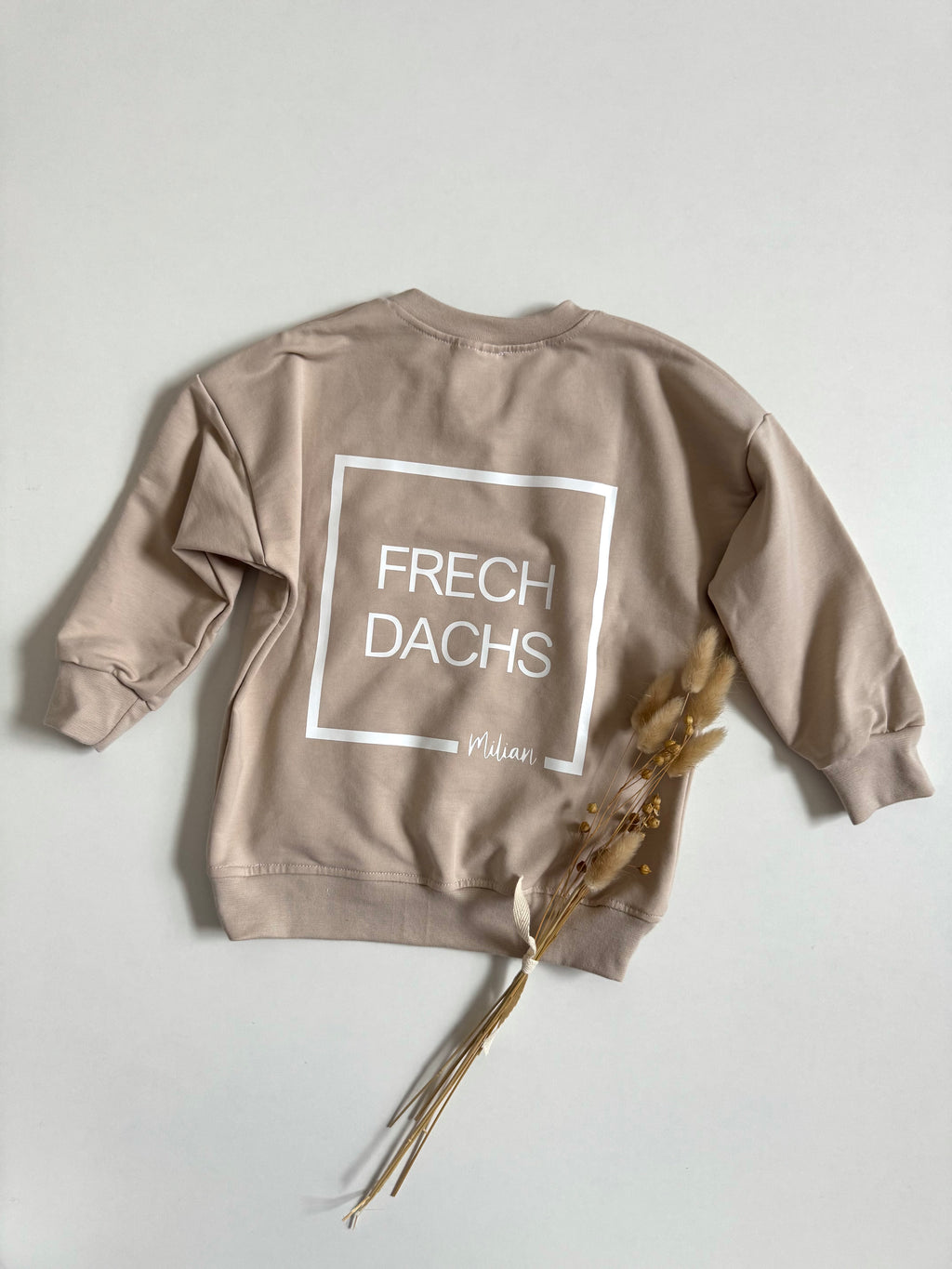 Gr. 98 - „Milian“ Frechdachs – Oversize Sweater