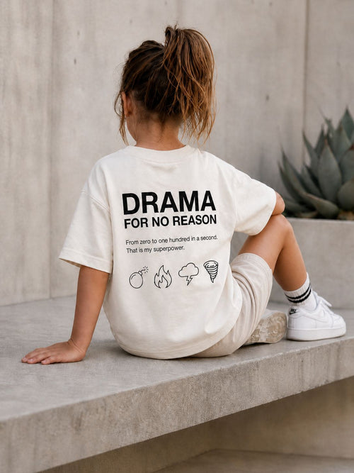 DRAMA - Oversize Shirt aus Jersey - hejleen handmade