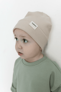 Gerippte Beanie - Karamell - hejleen handmade