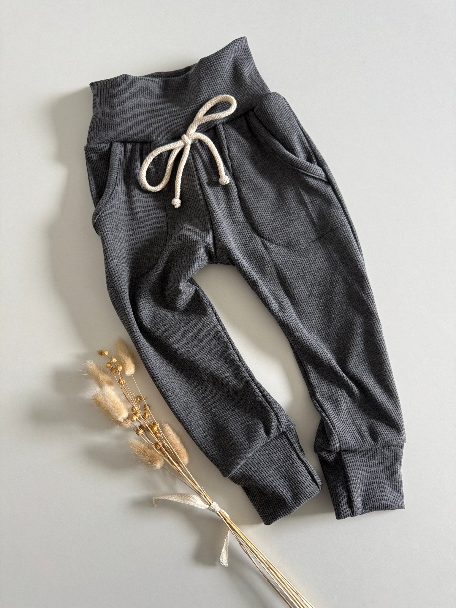 Gr. 110 - Jogger - Anthrazit meliert