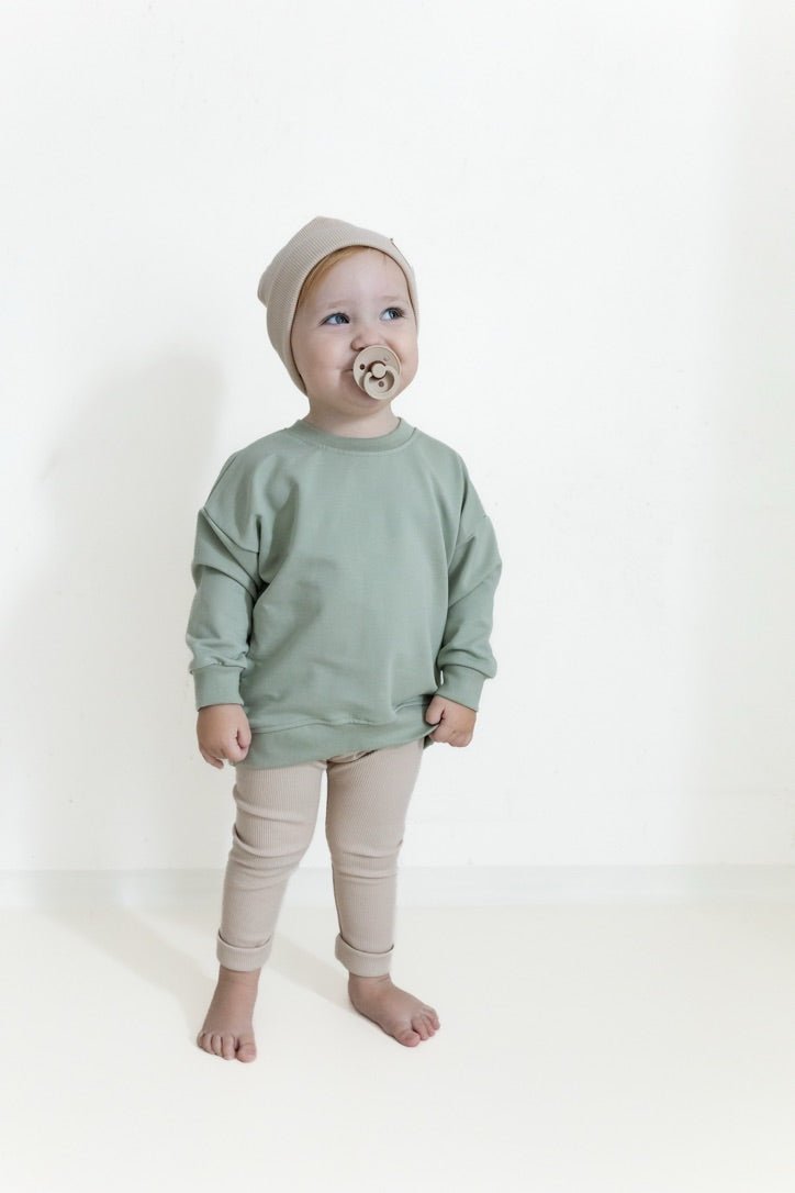 Pistachio Club – Oversize Sweater - hejleen handmade
