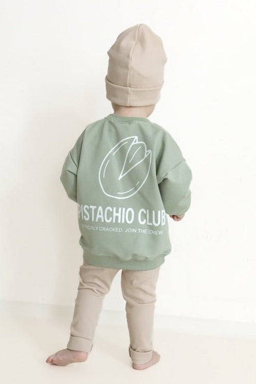 Pistachio Club – Oversize Sweater - hejleen handmade