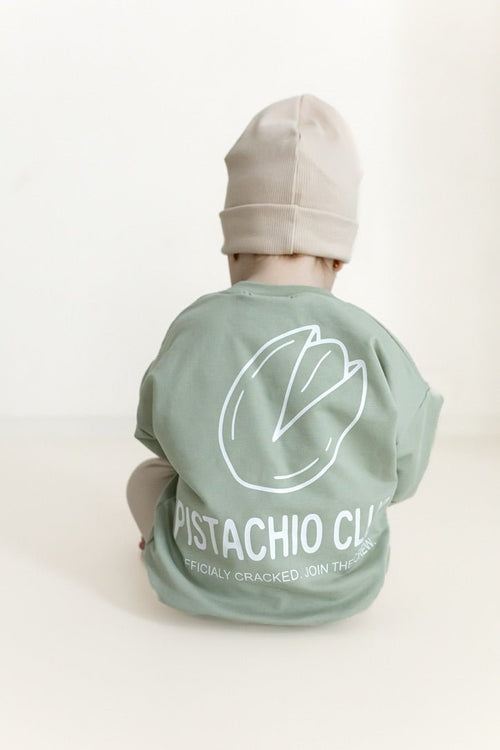 Pistachio Club – Oversize Sweater - hejleen handmade