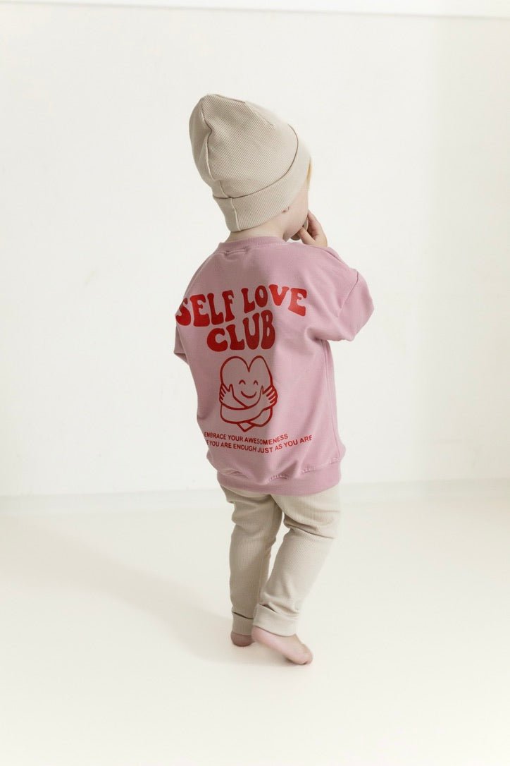Self Love Club – Oversize Sweater - hejleen handmade